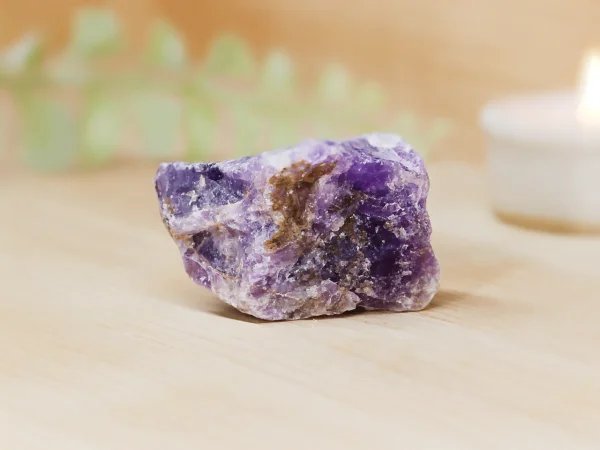 Banded Amethyst Rough Crystal At Surrender To Happiness