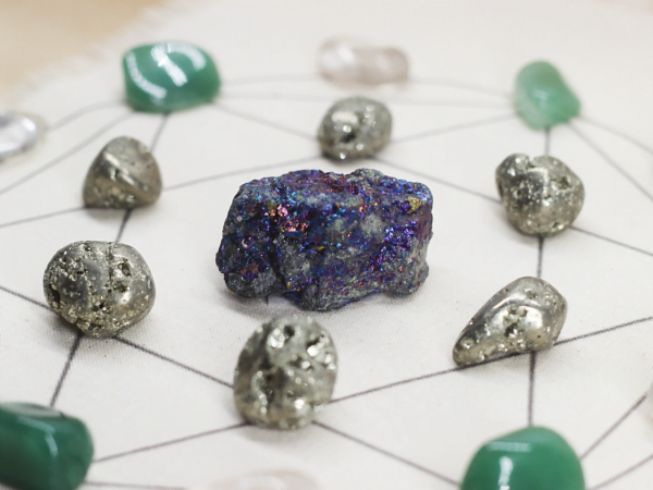 Crystal Grid At Surrender To Happiness