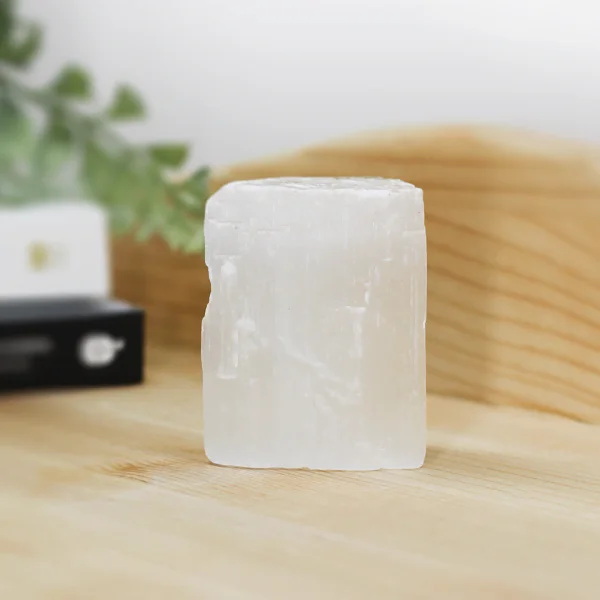 Natural Selenite Piece At Surrender To Happiness