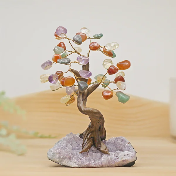 Mixed Gemstone Tree At Surrender To Happiness